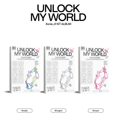 (隨機版)第一張正規專輯「Unlock My World」(韓國進口版)