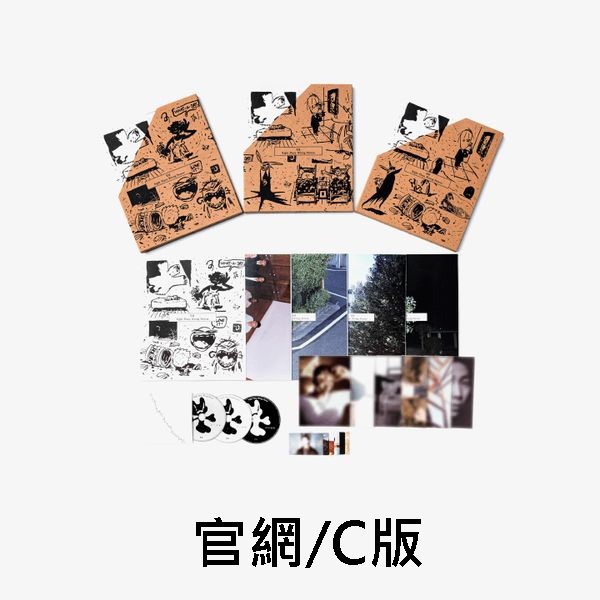 (官網/C版)第二張個人專輯「RIGHT PLACE, WRONG PERSON」(韓國進口版)