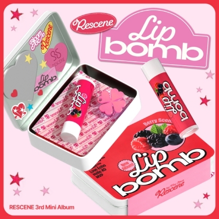 第三張迷你專輯「lip bomb(QR)(lip balm ver.)」(韓國進口版)