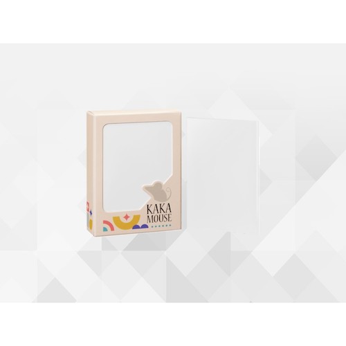 鼠卡卡 磨砂卡套(白) 66*91mm