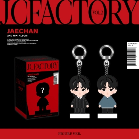 第二張迷你專輯「JCFACTORY_vol.2(FIGURE Ver.)」(韓國進口版)