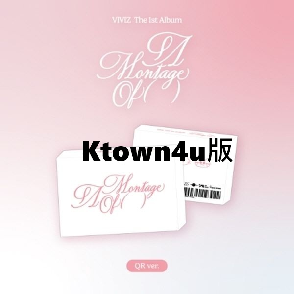 (Ktown4u版)第一張正規專輯「A Montage of ( )(QR ver.)」