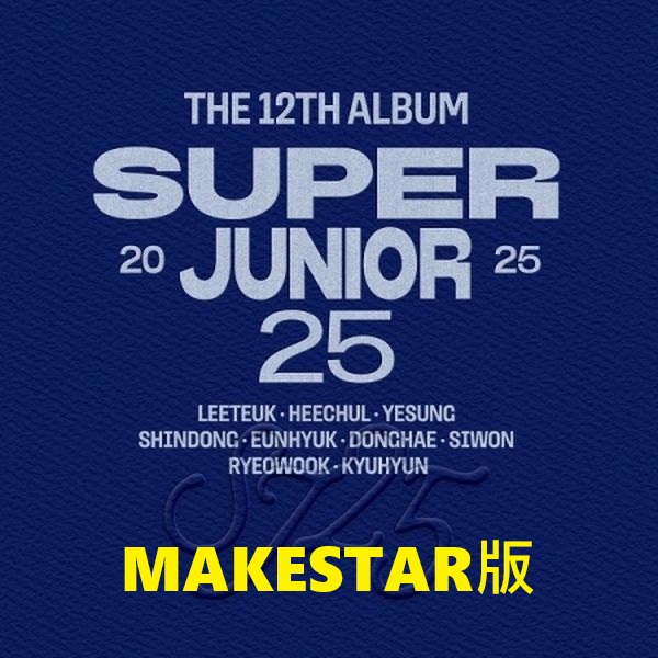 (MAKESTAR/隨機版)第十二張正規專輯「SUPER JUNIOR25(PHOTOBOOK