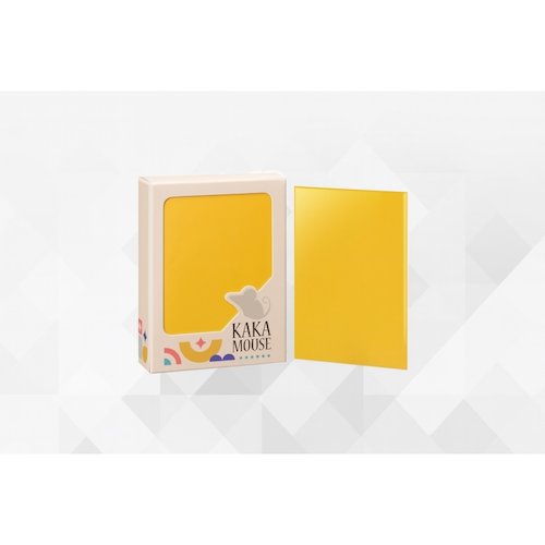 鼠卡卡 磨砂卡套(琥珀黃) 66*91mm