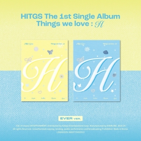 (隨機版)第一張單曲「Things we love : H(EVER ver.)」(韓國進口版)