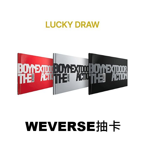 (WEVERSE抽卡)第五張迷你專輯「The Action」(韓國進口版)