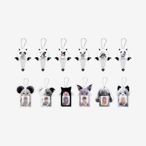 [Beautiful Mind]-Xdinary Monsters隨機鑰匙圈(韓國進口)