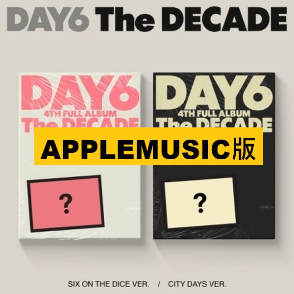 (APPLEMUSIC/隨機版)第四張正規專輯「The DECADE」(韓國進口版)