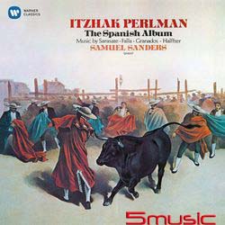 帕爾曼經典之聲23─西班牙小提琴名曲經典：法雅＆葛拉納多士＆薩拉沙泰等