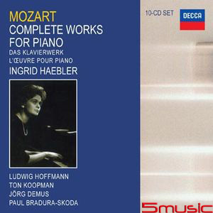 莫札特:鋼琴作品全集