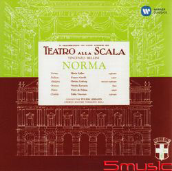 卡拉絲2014復刻系列─貝里尼：《諾瑪》 (1960)  3CD