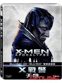 X戰警：天啟-(3D+2D 雙碟鐵盒版 BD)