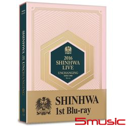 2016 SHINHWA LIVE UNCHANGING BLU-RAY(韓國進口版)
