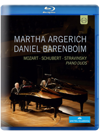 巴倫波因與阿格麗希  鋼琴二重奏  Blu-ray