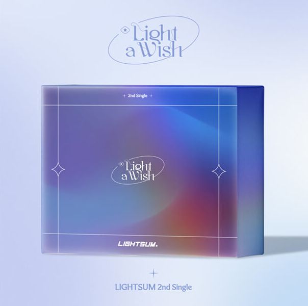 第二張單曲「Light a Wish」(韓國進口Light版)
