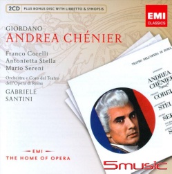 喬達諾：安德利亞謝尼葉 2CD (EMI 歌劇帝國)