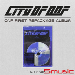 第一張改版專輯「CITY OF ONF」(韓國進口CITY版)