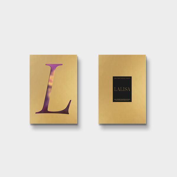 (GOLD版)第一張單曲「LALISA」(韓國進口版)