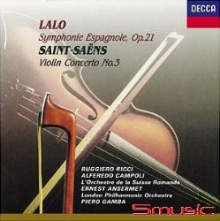拉羅:西班牙交響曲＆聖桑:第3號小提琴協奏曲 (國際中文版96)