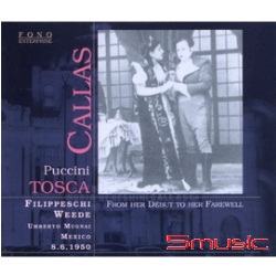 卡拉絲 普契尼:托斯卡 2CD