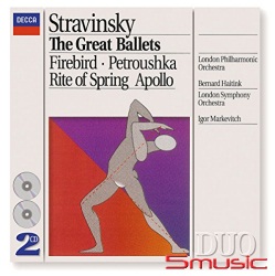 史特拉汶斯基:芭蕾舞曲輯(火鳥＆彼得洛希卡＆春之祭＆阿波羅)(ph巧裝2CD12)