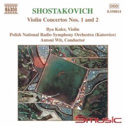(naxos)第1＆2號小提琴協奏曲(Ilya Kaler:小提琴/Antoni Wit＆Polis