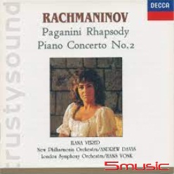 拉赫曼尼諾夫:第2號鋼琴協奏曲＆帕格尼尼主題狂想曲(國際中文70)