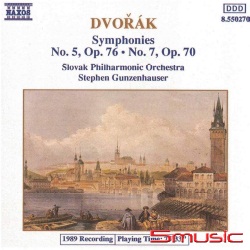 德弗札克:第5、7號交響曲