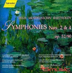 孟德爾頌:交響曲第2＆4(2CD)