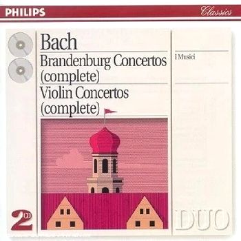 巴哈:布蘭登堡協奏曲全集 ; 小提琴協奏曲(巧裝2CD01)