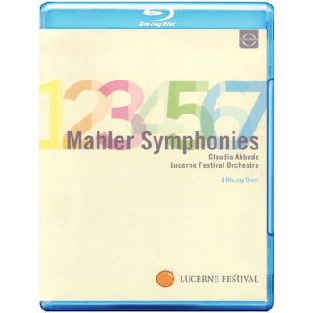 阿巴多指揮馬勒第一至七號交響曲 (4藍光CD)
