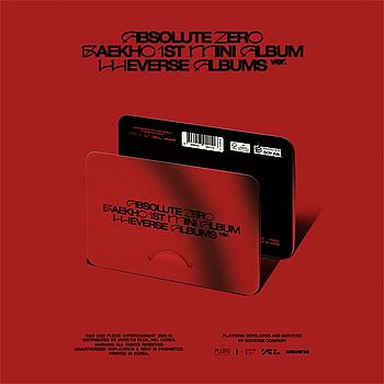 第一張迷你專輯「Absolute Zero(Weverse Albums ver.)」(韓國進口版)