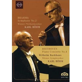 布拉姆斯:第二號交響曲＆貝多芬:第四號鋼琴協奏曲