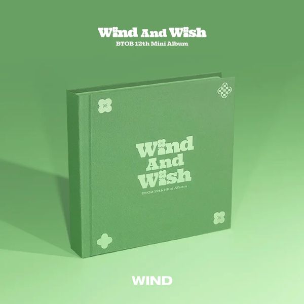 (WIND版)第十二張迷你專輯「WIND AND WISH」(韓國進口版)