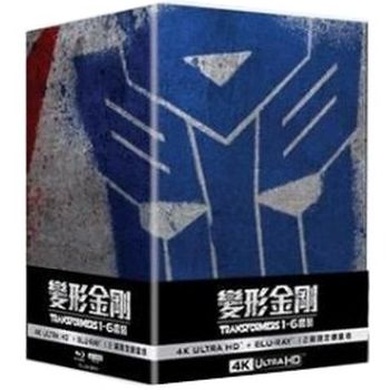 變形金剛1-6 UHD+BD 12碟鐵盒限量套裝