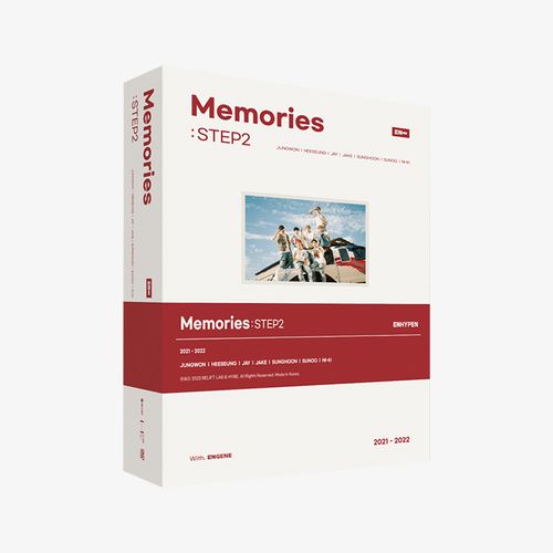 (官網版DVD)Memories : STEP 2 [2021-2022] (韓國進口版)