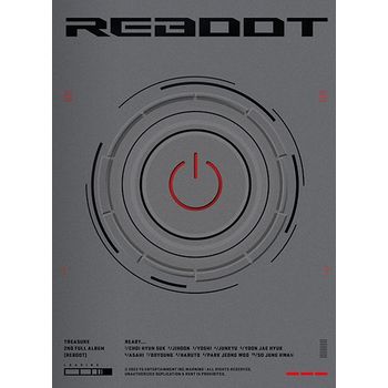 (2版/灰色)第二張專輯「REBOOT(PHOTOBOOK ver.)」(韓國進口版)