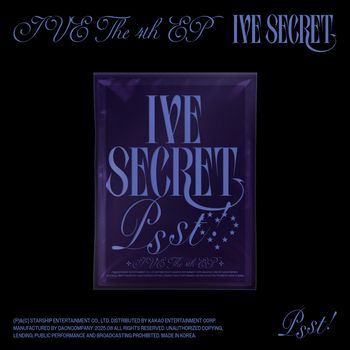(Psst!版/深紫色)第四張迷你專輯「IVE SECRET」(韓國進口版)