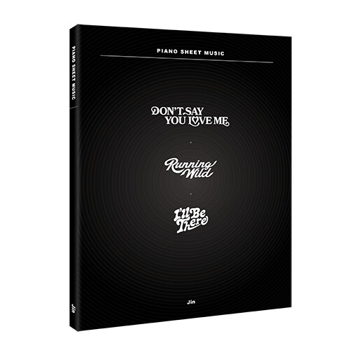 PIANO SHEET MUSIC : Jin (Package)鋼琴譜(韓國進口)