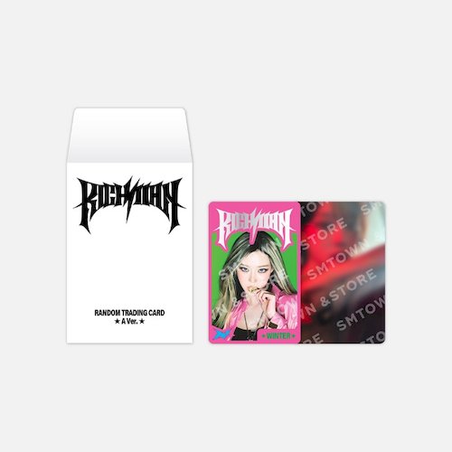 [aespa WEEK #RichMan]-(A VER.)隨機小卡組(韓國進口)