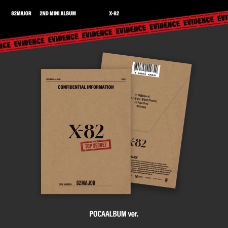 第二張迷你專輯「X-82(POCA)」(韓國進口版)