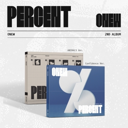 (A版/米色)第二張正規專輯「PERCENT(Digipack Ver.)」(韓國進口版)