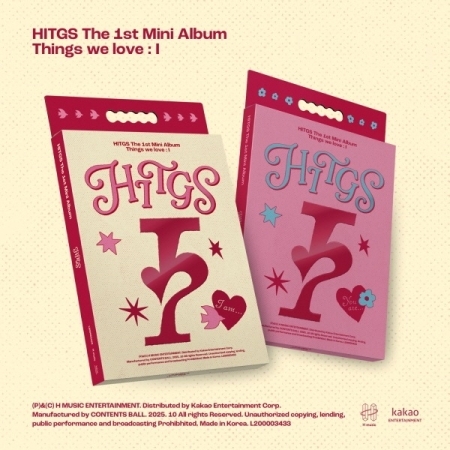 (隨機版)第一張迷你專輯「Things we love : I 」(韓國進口版)