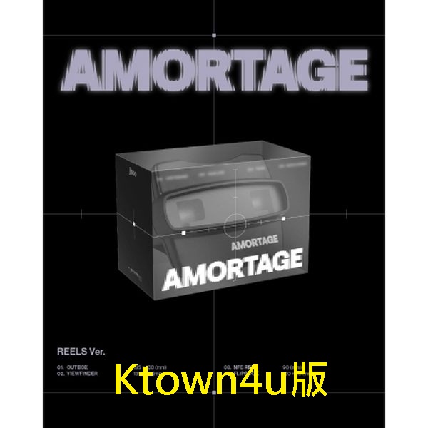 (Ktown4u/REELS版)迷你專輯「AMORTAGE」(韓國進口版)
