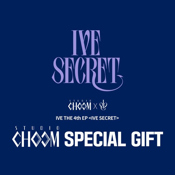 (STUDIO CHOOM抽卡)第四張迷你專輯「IVE SECRET」(韓國進口版)