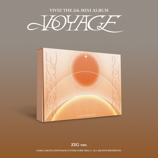 (ZIG版)第五張迷你專輯「VOYAGE」(韓國進口版)