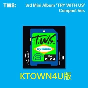 (KTOWN4U版)第三張迷你專輯「TRY WITH US(Compact Ver.)」
