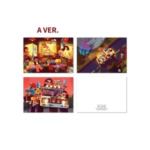 [1st EP ALLDAY PROJECT]-(A VER.)角色明信片(韓國進口)