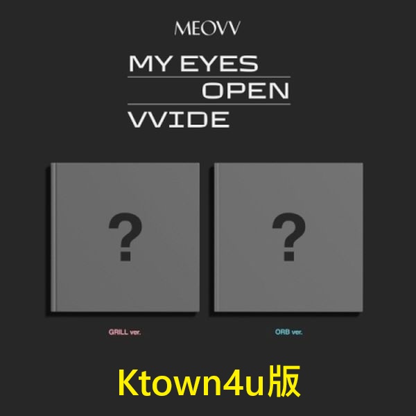 (Ktown4u/隨機版)第一張迷你專輯「MY EYES OPEN VVIDE(PHOTOBOOK