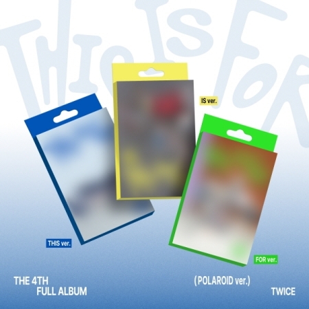 (FOR版/綠色)第四張正規專輯「THIS IS FOR(POLAROID ver.)」